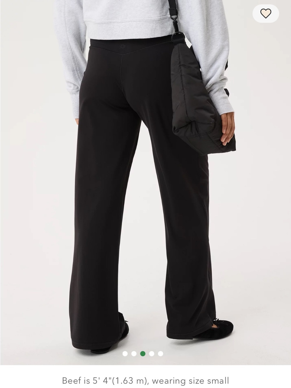 aerie offline real me xtra high waist trouser black
